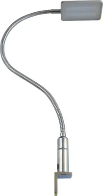 Produktbild von kalb | 4W LED Bettleuchte Leseleuchte Nachttischlampe Leselampe flexibel 1er Set chrom