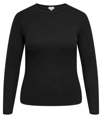 Produktbild von Carval L/S O-Neck Top JRS Noos