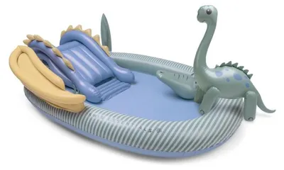 Produktbild von Swim Essentials Abenteuer Pool Mulitcolored Dino 210 x 150 cm | Planschbecken