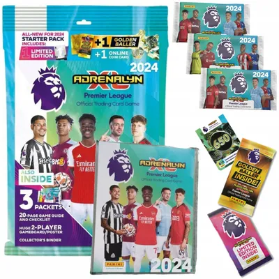 Produktbild von Premier League 2024 Football Card Mega Pack For Albums – Limited Edition Packets