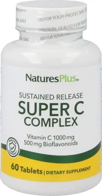 Produktbild von Natures Plus Super C Complex-60 Tabletten