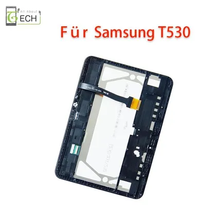Produktbild von Für Samsung Galaxy Tab 4 10.1 SM-T530 T531 T535 LCD Display Rahmen Touchscreen