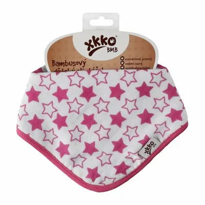 Immagine prodotto di XKKO BMB - Bavaglino/Fascia, Little Stars Magenta (1 pz.)