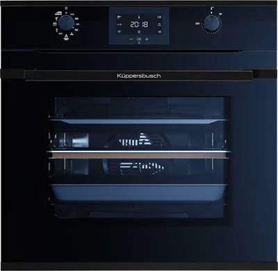 Produktbild von Küppersbusch BP 6332.0 S5 K-Series.3 Pyrolyse Pizza-Backofen Schwarz/Black Velvet