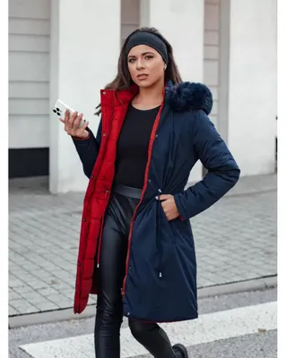 Produktbild von Damenmantel DSTREET TRENDNEL DUNKELBLAU Dstreet1 Größe: XL