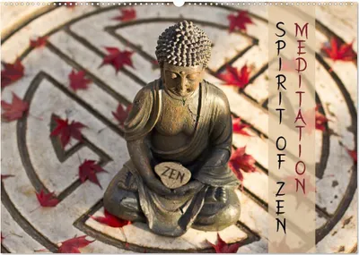 Produktbild von SPIRIT OF ZEN Meditation (Wandkalender 2025 DIN A2 quer), CALVENDO Monatskalender