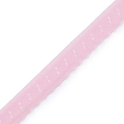 Ziergummi ab 1m Falzgummi 10 mm elastisches Saumband rosa