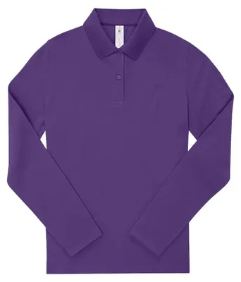 Immagine prodotto di B&C - Camicia "My Polo 180" da donna, maniche lunghe LT3182 (XS) (Meta Lila)