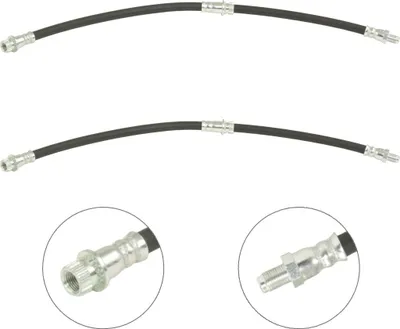 Produktbild von RIDEX 83B1074 Bremsschlauch Hinten für MITSUBISHI COLT VI (Z3A, Z2A) für SMART FORFOUR (454)