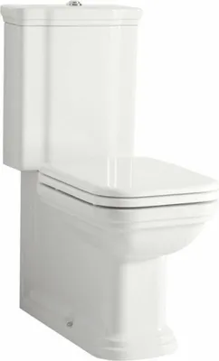 Produktbild von Kerasan WALDORF Kombi-WC, Abgang senkrecht/waagerecht, weiß-Chrom
