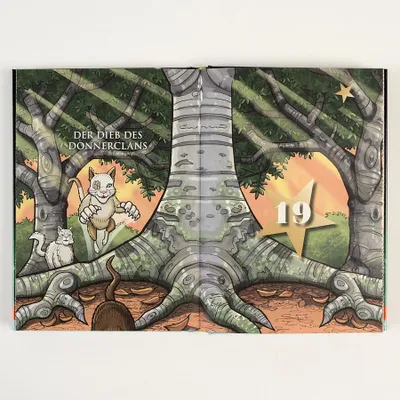 Produktbild von Warrior Cats - Adventskalenderbuch