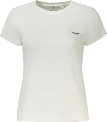 Produktbild von Damen T-Shirt Weiß - Kurzarm, Rundhals, Nachhaltige Baumwolle