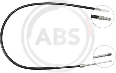Produktbild von A.B.S. Handbremsseil Seilzug Feststellbremse für MITSUBISHI COLT III (C5A) Hinten Rechts K11338
