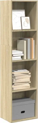 Image de Maison Exclusive - Bibliothèque Chêne Sonoma 40x30x152 cm Matériau dérivé du bois