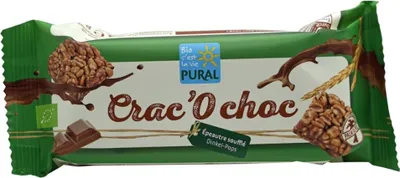 Produktbild von Crac'O choc - Dinkel in VM-Schokolade 80g