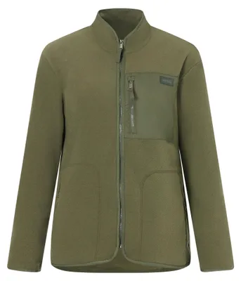 Obrázek produktu pro Regatta – Dámská mikina "Frankie" z fleecu, celopropínací zip, model RG13440 (velikost 42 DE), barva tmavě khaki