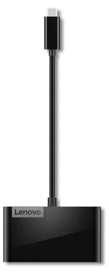 Produktbild von Lenovo Select USB Type-C 4-Port USB-Hub schwarz