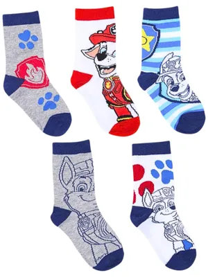 Produktbild von 5er - Pack Kindersocken Paw Patrol im Kulturbeutel Bunt 23 - 25