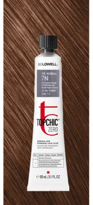 Produktbild von Goldwell Topchic Zero 7N Mittelblond 60 ml, Dunkelblond, 7N, Medium Blonde, Unisex, 60 ml, Alle Haare