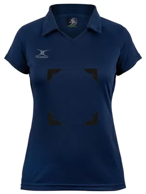 Immagine prodotto di Maglia da netball Gilbert per bambine, taglia 11-12 anni, colore blu scuro