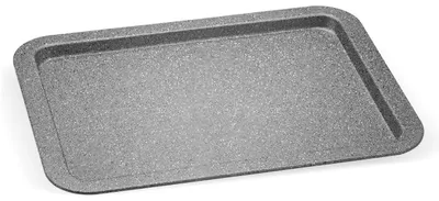 Backform Low Tray, Stahl, grau, 43x29 cm