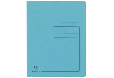 Zdjęcie produktu dla Exacompta 39986E, Katalog do prezentacji, A4, Płyta prasowa, Turkusowy, Portret, 350 ark.