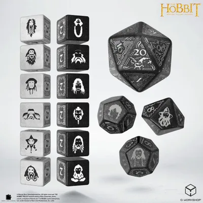 Immagine prodotto di Kostky per il gioco "Lo Hobbit" - Umbral Hollow (16 pezzi)