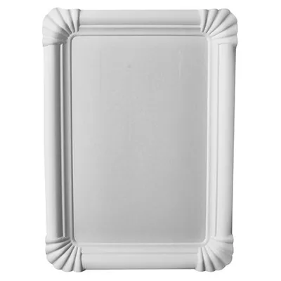 Immagine prodotto di PAPSTAR 11074 PAPSTAR Papp-Teller "pure" eckig, 165 x 230 mm, weiß, 250er