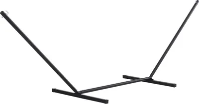 Image de Support pour hamac Fortuna Lai pour hamacs 360 x 92 x 115 cm en métal avec crochets jusqu'à 120 kg pour le jardin et la plage
