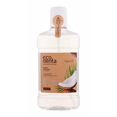 Productafbeelding van Biologische mondwater Minty Coconut 500 ml - Ecodenta