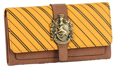 Image de Portfel Hufflepuff z serii Harry Potter, oficjalna licencja,Polyuréthaneskóra
