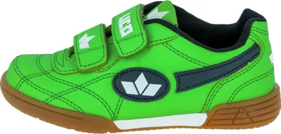 Produktbild von Lico Bernie V Jungen Synthetik Hallen Turnschuhe grün, Textileinlegesohle