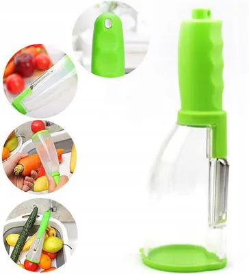 Produktbild von P&S Sparschäler mit Auffangbehälter für Obst Gemüse