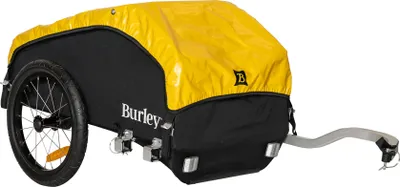 Produktbild von Nákladní přívěs na jízdní kolo Burley Nomad, černo-žlutý, úložný  105 l, nosnost 45 kg, 16" hliníková kola, skládací, odolný proti povětrnostním vlivům