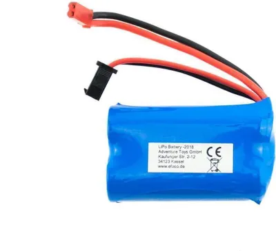 Produktbild von Akku 6,4V / 0750 mAh / Li-Po / JST und JST-SM 3-Pin Stecker / A959-A