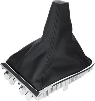 Immagine prodotto di Guaina del cambio + cornice per pomello del cambio in nero per Opel Astra