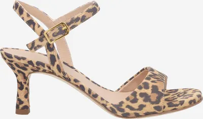 Produktbild von Unisa NAHIA_LKD CANNELLE LEO, Sandaletten in Braun kombiniert für Damen, Größe 39