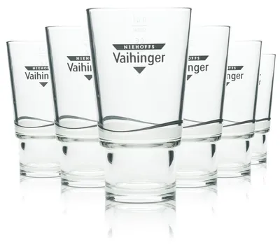 Produktbild von 6x Vaihinger Saft Glas 0,4l Longdrink Gläser Cocktail Gastro Trinkglas Apfelsaft