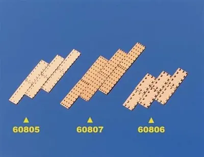 Obrázek produktu pro Krick měděné desky s reliéfem 5x15mm 100ks