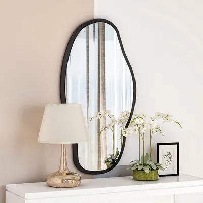 Image de Skye Decor, Couldy - Transparent, Spiegel, Transparent, 100 % MDF, 45 x 2,2 x 85 cm