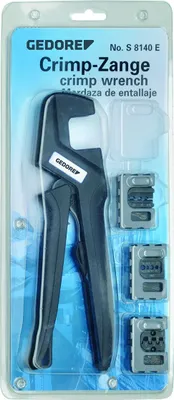 Produktbild von GEDORE S 8140 A Crimp-Zangen-Set AUTOMOTIVE 4-teilig, 1830910