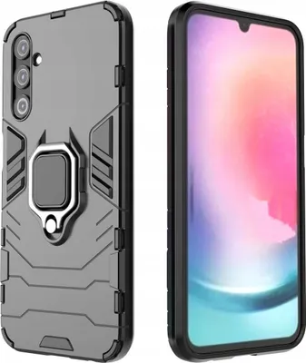 Obrázok produktu pre Puzdro Ring Armor Cover pre Samsung Galaxy A24 Black