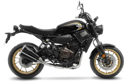 Immagine prodotto di Sistema di scarico LeoVince completo GP DUALS con catalizzatore e omologazione, acciaio inox per Yamaha XSR 700 anno 2021-2022