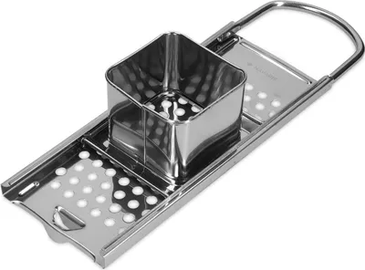 Produktbild von Navaris Spätzlehobel - Spätzlereibe - Spätzlepresse - Spätzlesieb - Reibe aus rostfreiem Edelstahl mit Spätzleschaber -  Spätzlebrett -