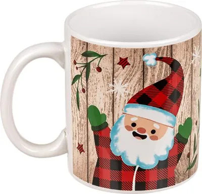 Produktbild von Weihnachtstasse mit Santa Claus
