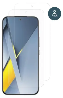 Produktbild von 2x Schutzfolie für Poco F8 Pro matt - Anti-Shock 9H Folie dipos Glass Kunststoffglas