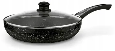 Produktbild von Tadar Marmara Tiefe Pfanne mit Deckel Induktion 28cm