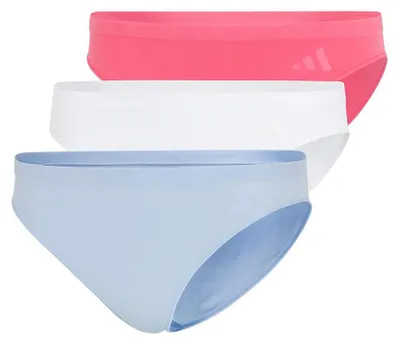 Produktbild von adidas Damen Low Rise Bikini (3 Pack) - Sport Active Seamless - Slip