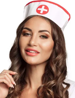 Image de Mini bonnet d'infirmière - bonnet de costume pour carnaval