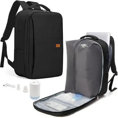Produktbild von Reise Vakuum Rucksack Damen, wasserdicht mit Pumpe